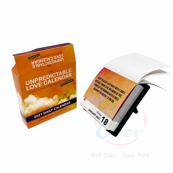 Zerk egiten du 365 eguneko orrialde-eguneko egutegia inprimatzea enpresentzako aukera adimenduna?